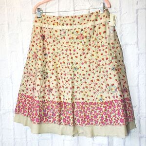 TRIBAL Floral Embroidered Skirt